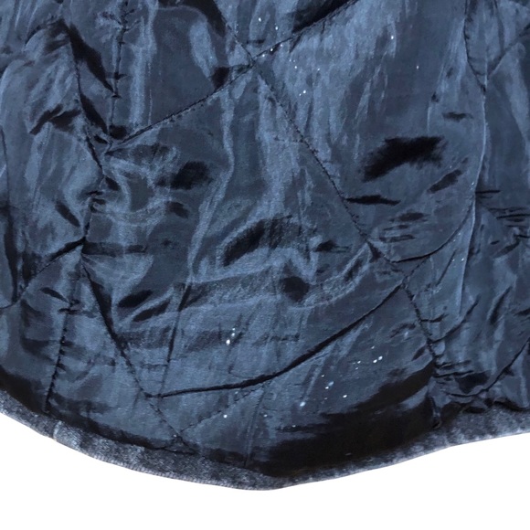 Vintage Plus Size Denim Jacket/ Mixed Animal Print Detailing/ size Lg - Picture 4 of 6